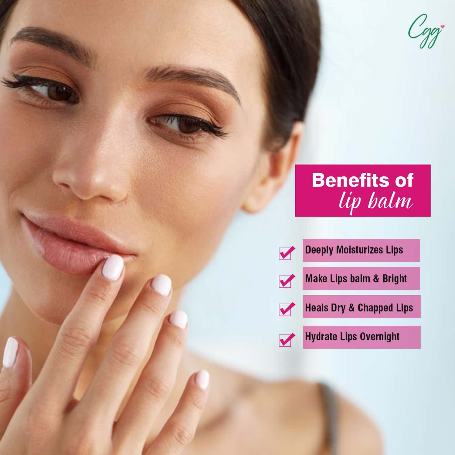 Buy CGG COSMETICS WATERMELON LIP BALMSPF15SOFT PINK LIPS VIT C+E