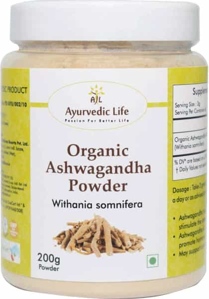 Al-Ayurvedic Life Ashwagandha Powder 200Gms Pack Of 2