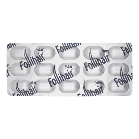 New Follihair Strip Of 15 Tablets