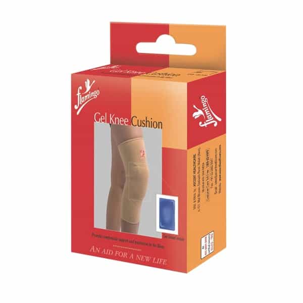 Flamingo Gel Knee Cushion Single Size Medium