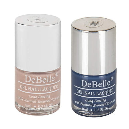 Debelle Gel Nail Polish Gift Set Of 2 - Aries | Twilight Sapphire - 16ml (8 Ml Each)