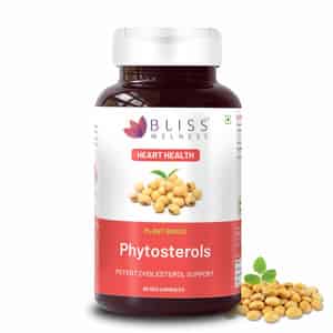 Bliss Welness Phytosterol For Lipid&heart Health Supplement|for Men And Women-60 Vegetarian Capsules