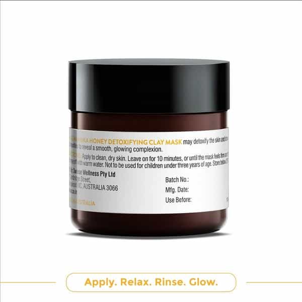 Swisse Sc Manuka Honey Detoxifying Clay Mask Glow - 70G (Normal Skin)