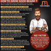Man Arden 7X Beard Oil (Royal Oud) 7 Premium Oils For Beard Growth & Nourishment - 30Ml