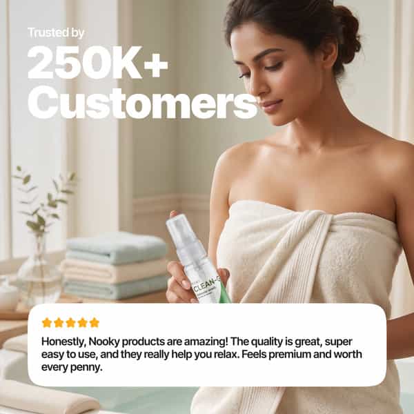Nooky Fresh-2-In- 1 Ultra Thin Condom Kit | Natural Intimate Wash + Condoms