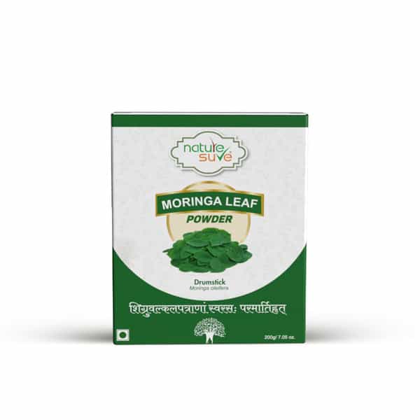 Nature Sure Moringa Leaf Atta Mix Powder For Iron And Calcium Deficiency - 1 Pack (200G)
