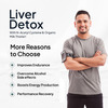 Miduty Liver Detox - Milk Thistle With Nac 900mg For Fatty Liver - Pigmentation -Detox -60 Capsules