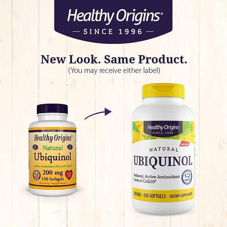 Healthy Origins Ubiquinol | 150 Softgels