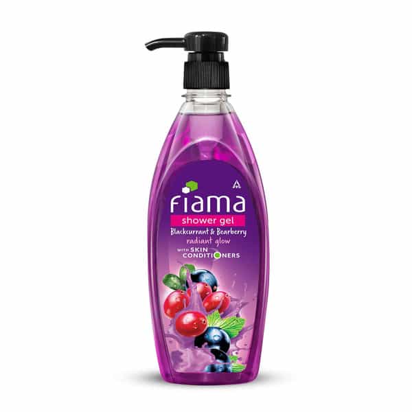 Fiama Shower Gel Blackcurrant & Bearberry Body Wash For Radiant Glow | 500Ml Pump