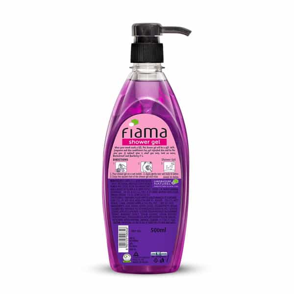 Fiama Shower Gel Blackcurrant & Bearberry Body Wash For Radiant Glow | 500Ml Pump