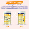 Gritzo Supermilk Growth+ Unsweetened Drink Mix (7-9Y Girls) | 10G Powder (Creamy Vanilla | 400G)