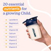 Gritzo Supermilk Growth+ Unsweetened Drink Mix (7-9Y Girls) | 10G Powder (Creamy Vanilla | 400G)
