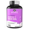 Naturyz Triple Strength Omega 3 Fish Oil Capsules With Highest Epa 1200Mg | Dha 800Mg - 50 Softgels