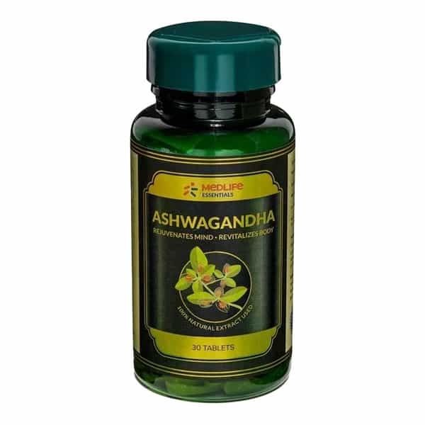 Ashwagandha Pack Of 3 Tablet 3*30 Medlife Essential