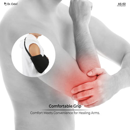 Dr. Odin As-02 Arm Sling Pouch Deluxe | Support Elbow Fracture | Arm Support(Xtra Large)