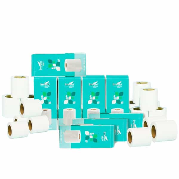 Imvelo 2Ply Toilet Paper 8 Rolls | 180 Pulls Each Roll (2880 Pulls)