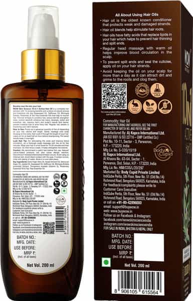 Wow Skin Science 10-In-1 Miracle Hair Oil - 200 Ml