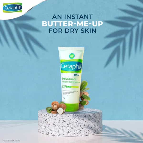Cetaphil Moisturisinge Lotion 100Ml & Dam Daily Advance Ultra Hydrating Lotion 100Gm | Combo