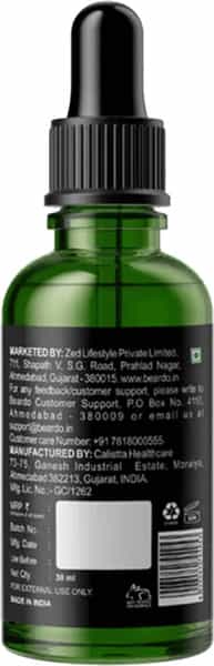 Beardo Daily Repair Hemp Beard Oil - 30 Ml