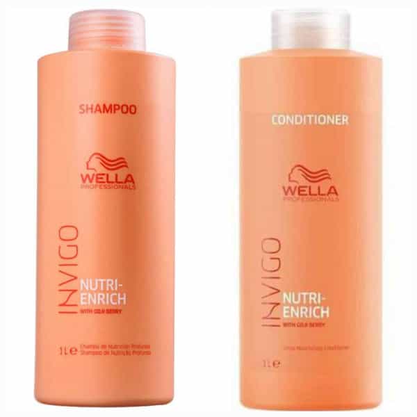 Wella Professionals Invigo Nutri Enrich Shampoo & Conditioner 1000Ml Each