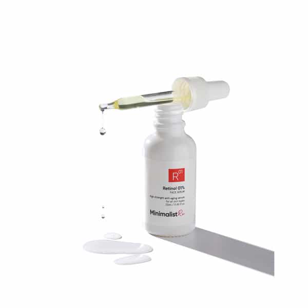 Retinol 1% Along With Coenzyme Q10 | Rosehip Oil & Squalane Anti-Aging Serum | Fine Lines & Wrinkles