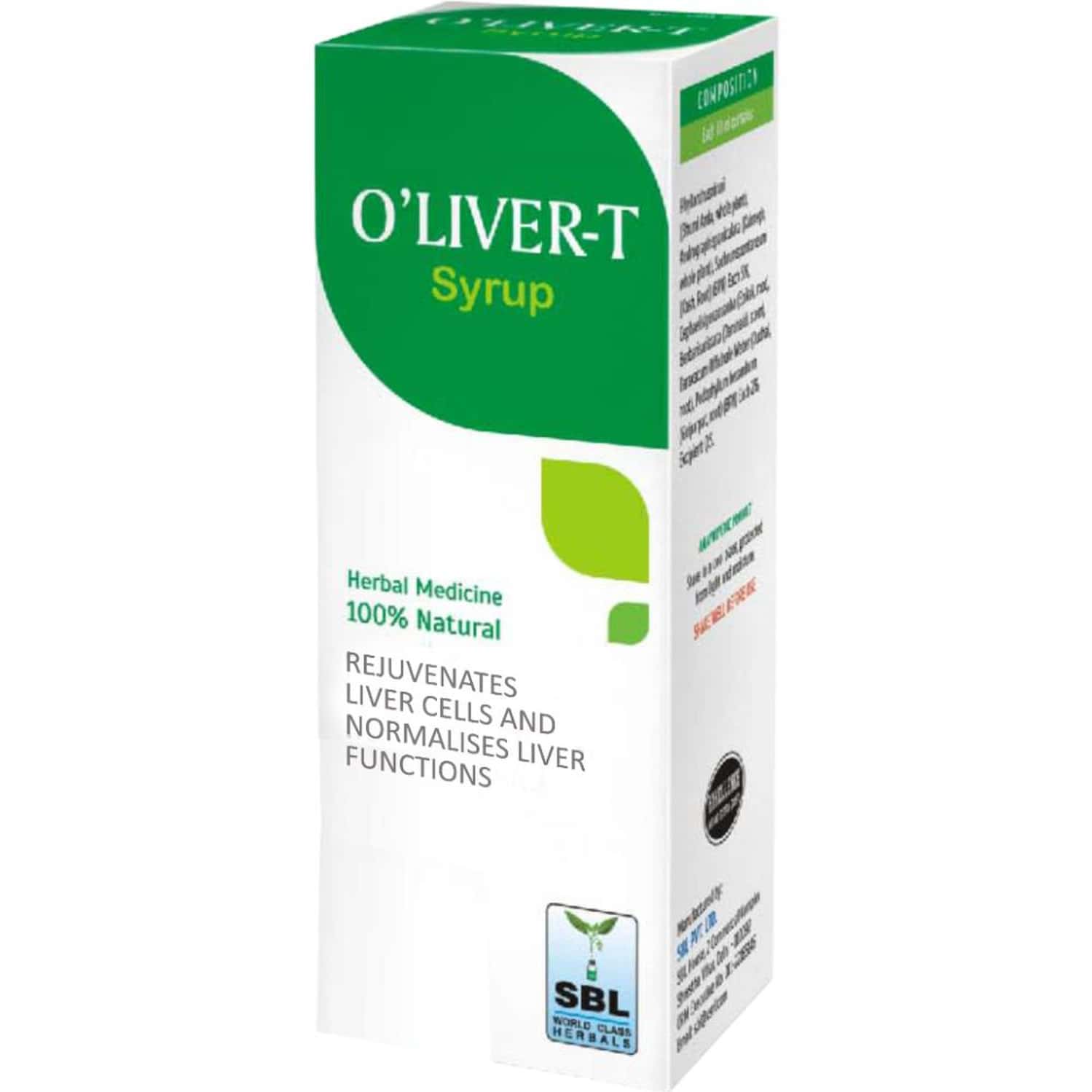 Sbl O Liver-t Syrup 180 Ml Pack Of 2