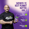 Alpino Chocolate Peanut Butter Smooth 1 Kg Jar|Creamy |High Protein Peanut Butter | Vegan