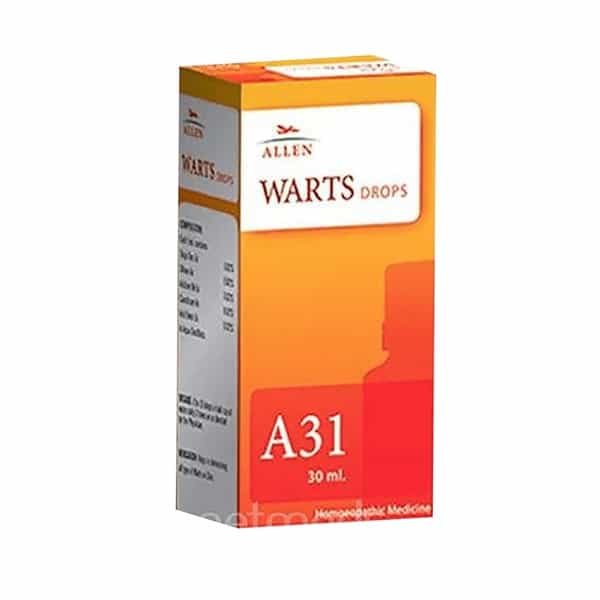 Allen Laboratories A31 Warts Drops 30Ml