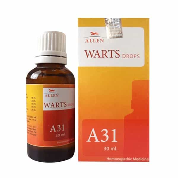 Allen Laboratories A31 Warts Drops 30Ml