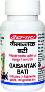 Baidyanath Asli Ayurved Gaisantak Bati 50 Tablets (pack Of 3) Gas Relief | Natural Constipation