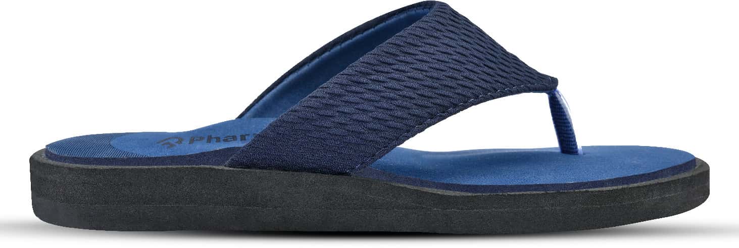 Pharmeasy Diabetic & Orthopedic Slippers -Men Blue- Size Uk-10