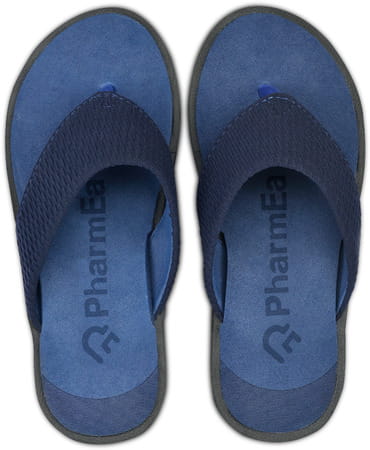 Pharmeasy Diabetic & Orthopedic Slippers -Men Blue- Size Uk-10