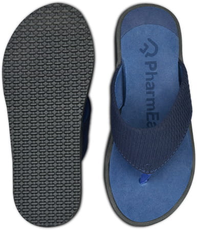 Pharmeasy Diabetic & Orthopedic Slippers -Men Blue- Size Uk-10