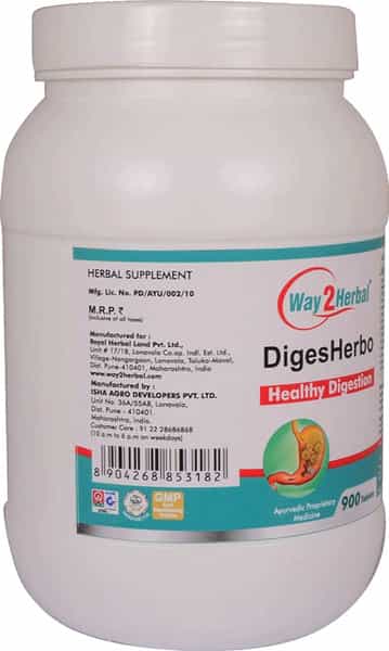 Way2herbal Digesherbo - 900 Tablets Pack Of 2