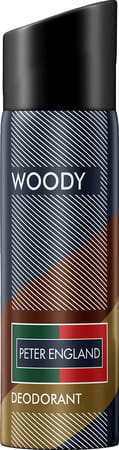 Peter England Fresh Fragrance Deodorant Woody - 150 Ml