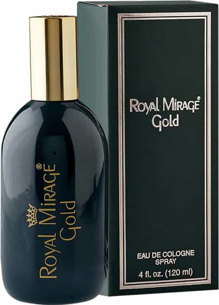Royal Mirage Gold Long Lasting Imported Eau De Cologne Spary 120Ml