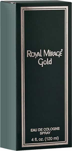 Royal Mirage Gold Long Lasting Imported Eau De Cologne Spary 120Ml