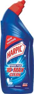 Harpic Power Plus 10x Total Clean Original Fresh Disinfectant Toilet Cleaner Bottle Of 200 Ml