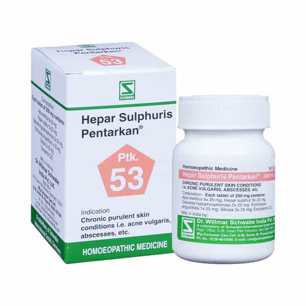 Dr. Willmar Schwabe India Hepar Sulphuris 20 Gm