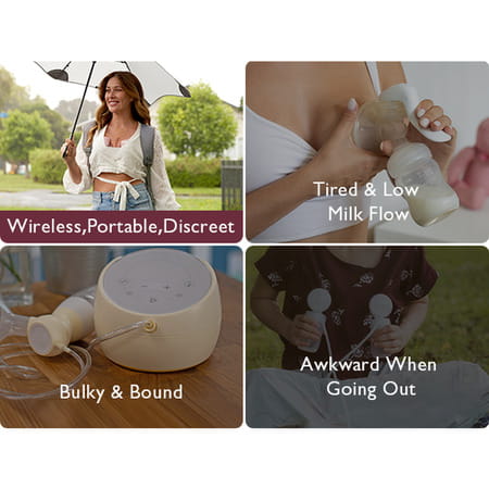 Momcozy Breast Pump S12 Pro Double Pink