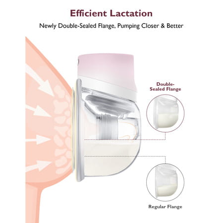 Momcozy Breast Pump S12 Pro Double Pink