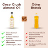 Cold Pressed Almond Oil For Baby Body | Face | Hair Massage | 100% Natural - 500Ml