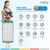 Tracky 4 Electrode Weighing Scale | Sync 13 Body Metrics Via App | Smart Bmi & Body Fat Analyzer
