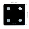 Tracky 4 Electrode Weighing Scale | Sync 13 Body Metrics Via App | Smart Bmi & Body Fat Analyzer