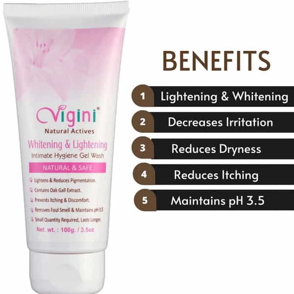 Vigini Vaginal Intimate Whitening Feminine Hygiene V Wash | Breast Bust Enlargement Enhancer Firming
