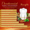 Dentomist Herbal Tooth Powder - 100 Gm | Frolide Free| Toxin Free (Pack Of 4)