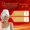 Dentomist Herbal Tooth Powder - 100 Gm | Frolide Free| Toxin Free (Pack Of 4)
