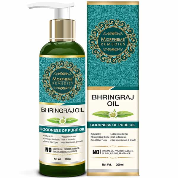 Morpheme Remedies Pure Bhringraj Hair Oil 200Ml