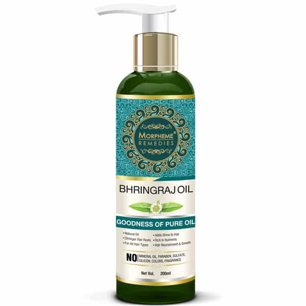 Morpheme Remedies Pure Bhringraj Hair Oil 200Ml