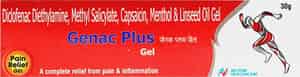 Genac Plus Gel Relief From Pain & Inflammation - 30g